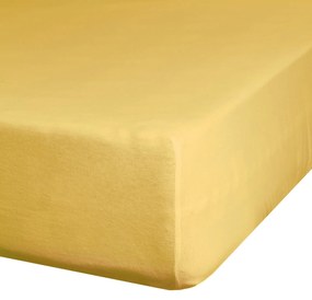 MAKOSATÉNOVÉ PRESTIERADLO NOVA 200X220 CM, VÝŠKA 30 CM HORČICOVÉ