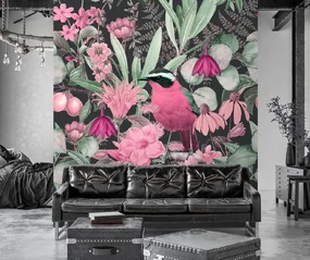 Gario Fototapeta Farebné zvieratá vtáka prírody - Andrea Haase Materiál: Vliesová, Rozmery: 250 x 250 cm