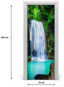 Fototapeta na dvere samolepiace vodopád 75x205 cm
