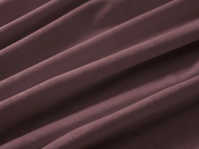 Biante Veľký zamatový okrúhly obrus Velvet Premium SVP-019 Hnedofialový Ø 200 cm
