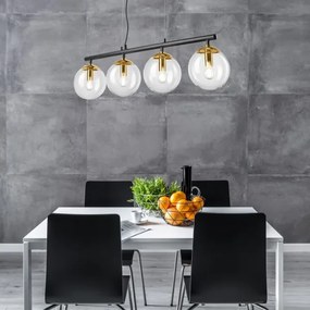 Luster na lanku ELOISE 4xE14/15W/230V