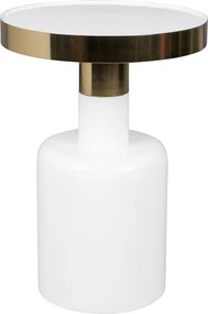Zuiver Glam príručný stolík - Biela