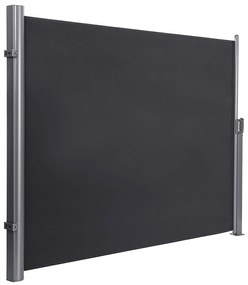 Bočná markíza 160x300 cm dymovo sivá