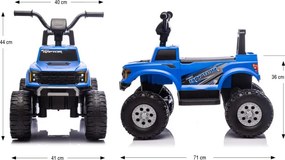 Elektrické autíčko Ford F-150 Raptor modré