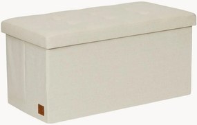 Ľanová lavica's úložným priestorom Premium Natur