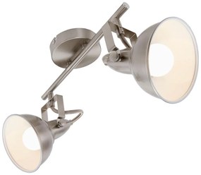 Briloner 2049-022 - Bodové svietidlo SOFT 2xE14/40W/230V matný chróm BL1177