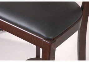 XTON 917 SG UP AMERICAN WALNUT DREVENÁ STOLIČKA S PODSEDÁKOM brown