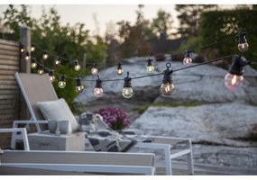 Farebná svetelná párty LED reťaz Star Trading Small Circus, dĺžka 8,55 m