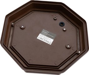 Rustikálne stropné svietidlo hrdzavohnedá 21,3 cm IP44 - Bri