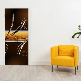 Fototapeta na dvere - Abstraktné motýle (95x205cm)