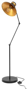 Toolight, kovové podlahové svietidlo 1xE27 APP542-1F, čierna, OSW-06965