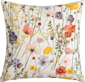 Obliečka na vankúš z mikrovlákna WILDFLOWERS 45x45 cm, farebný