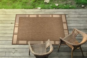 Koberec SIZAL FLOORLUX 20195 coffee / mais