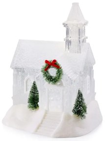 Markslöjd 705820 - LED Vianočná dekorácia CHAPELLE LED/0,9W/3xAA kaplnka