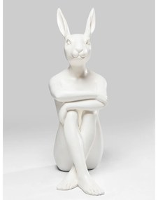 Gangster Rabbit dekorácia biela