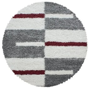 Ayyildiz Kusový koberec GALA 2505, Červená Rozmer koberca: 160 cm KRUH