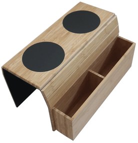 Bambusová odkladacia podložka na sedačku, CADDY