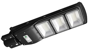 V-Tac LED Stmievateľná solárna pouličná lampa LED/12W/3,2V 6000K IP65 10000 mAh + DO VT2259