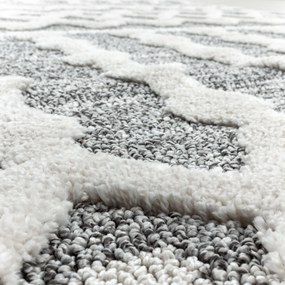 Ayyildiz Kusový koberec PISA 4710, Sivá Rozmer koberca: 140 x 200 cm