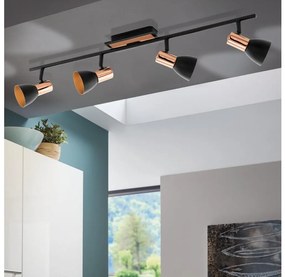 Eglo 94587 - LED bodové svietidlo BARNHAM 4xGU10/3,3W/230V