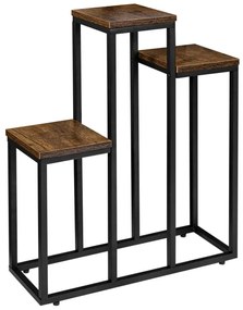 Stojan na kvety AGRAS RUSTIC čierny