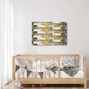 Obraz - Dekor s textúrami (90x60 cm)