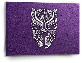 Sablio Obraz BLACK PANTHER wakanda forever Biely - 90x60 cm