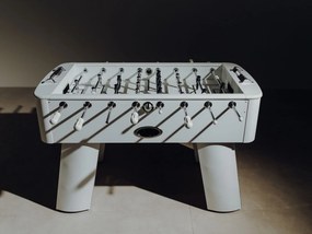 Style futbalový stôl biely