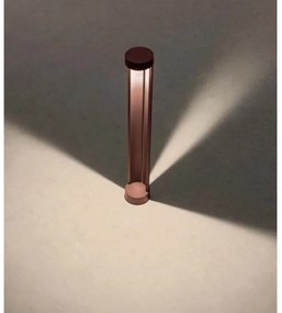 Redo 90366 - vonkajšie LED svietidlo ZEUS, 11,5 W, 230 V, 3000 K, 75 cm, IP54, hnedé