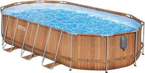 LEAN Rámový záhradný bazén Power Steel 610 x 366 x 122 cm Bestway 56719