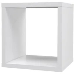 Regál MAURO 38,2 x 38,2 cm biela