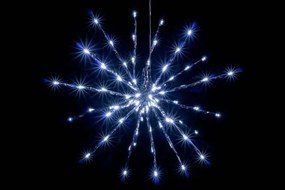 Nexos 33224 Vianočné osvetlenie - meteorický dážď - studená biela, 80 LED, 40 cm