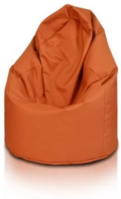 Sedací vak hruška Sako XL polyester TiaHome - Oranžová