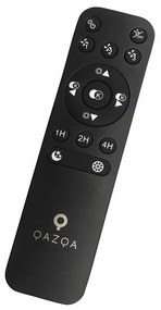 Stropný ventilátor štvorcový čierny vrátane stmievateľného LED - Climo