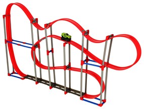 KIK Magnetická antigravitačná autodráha XL 123 cm, 120 dielov