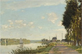 Obraz - Claude Monet, Argenteuil, reprodukcia (90x60 cm)