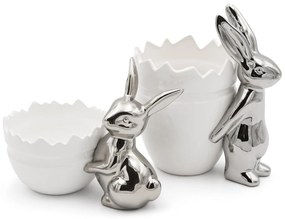 VEĽKONOČNÁ KERAMICKÁ MISA EASTER10 19X22 CM VIACFAREBNÁ