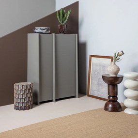 Okrúhly odkladací stolík z mangového dreva ø 46 cm Emel – WOOOD