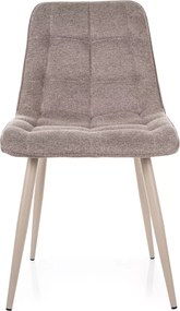 SI Elegantná stolička Brego Kashmir béžová