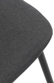 Jedálenská stolička sivá CT-V2972 GREY2
