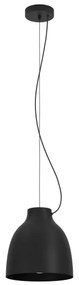Eglo 900158 - Luster na lanku CAMASCA 1xE27/40W/230V čierna