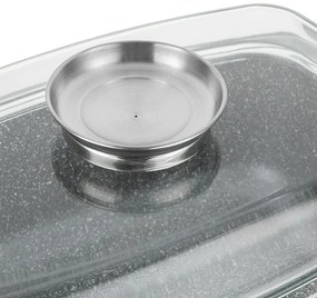 Florina Hliníkový pekáč s aróma pokrievkou Lava 4,5 l, 4,5 l, 32 × 22 × 11 cm