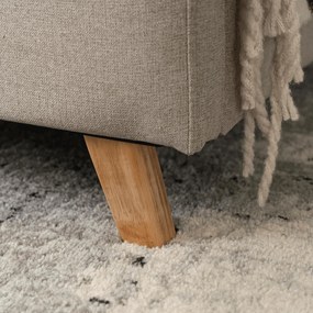 Jednolôžková posteľ 90 cm Molecular (béžová) (s roštom). Akcia -19%. Vlastná spoľahlivá doprava až k Vám domov. 1119049
