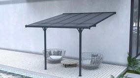 Letoss Hliníková pergola ATLANTA 3x3,1m Cold Grey