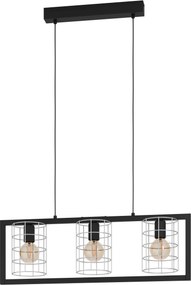 XXXLutz ZÁVESNÉ SVIETIDLO, 77/14.5/110 cm Eglo - Online Only bytové doplnky - 003348119403