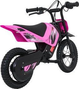 Ramiz Detský elektrický motocykel SHARK ružový