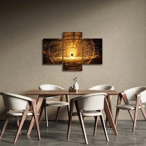 Obraz svietiaceho disku (90x60 cm)