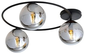 Stropné svietidlo SOPRA 3xE14/10W/230V čierna