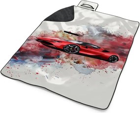 Sablio Plážová deka Ferrari Paint: 200x140 cm