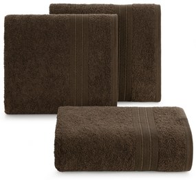 BAVLNENÝ UTERÁK KAYA 50X90 CM HNEDÁ